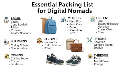 Essential Packing List for Digital Nomads