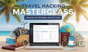 Travel Hacking Masterclass: Insider Strategies to Fly Free, Live Luxuriously, and Travel on a Dime Travel Hacking Masterclass