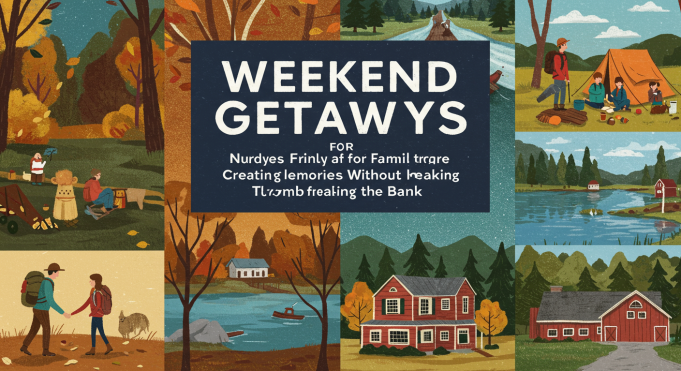 Weekend Getaways for Families Creating Memories Without Breaking the Bank