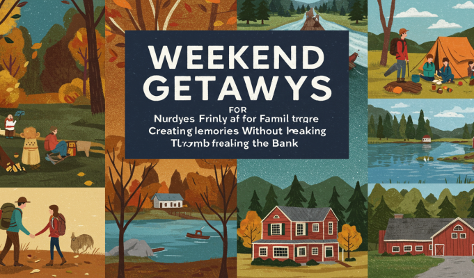 Weekend Getaways for Families: Creating Memories Without Breaking the Bank Weekend Getaways for Families Creating Memories Without Breaking the Bank