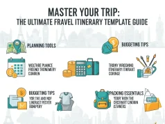 Master Your Trip: The Ultimate Free Travel Itinerary Template Guide Free Travel Itinerary Template