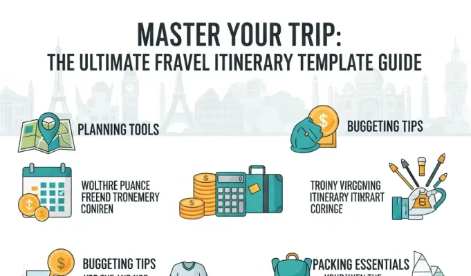 Master Your Trip: The Ultimate Free Travel Itinerary Template Guide Free Travel Itinerary Template