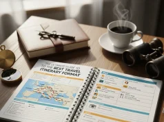 The Ultimate Guide to the Best Travel Itinerary Format Best Travel Itinerary Format