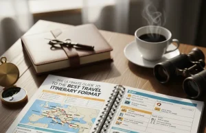The Ultimate Guide to the Best Travel Itinerary Format Best Travel Itinerary Format