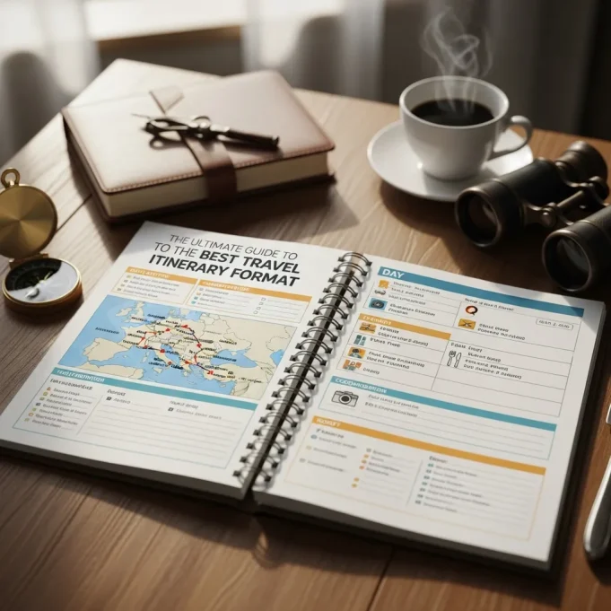 Best Travel Itinerary Format