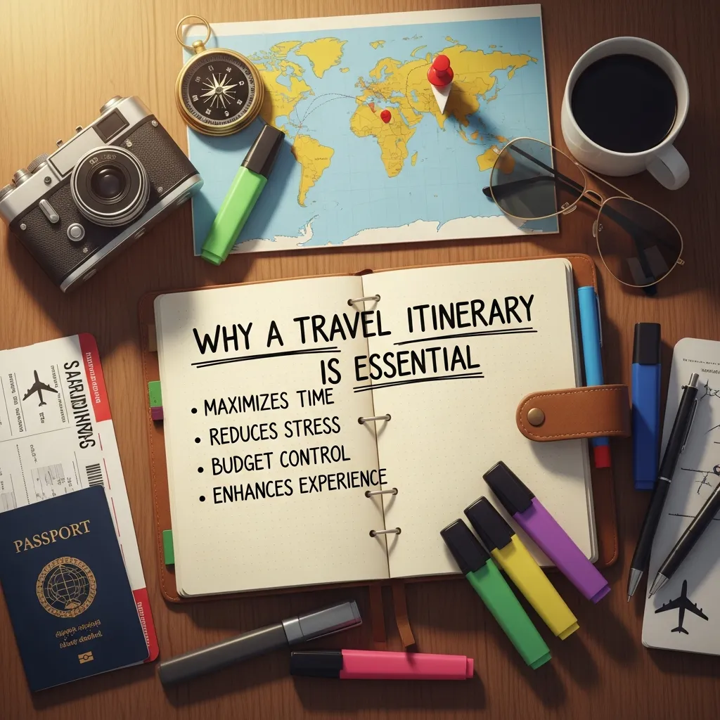 Travel Itinerary is Essential