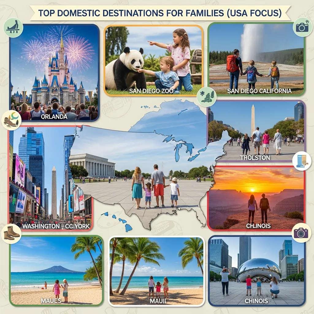 Top Domestic Destinations