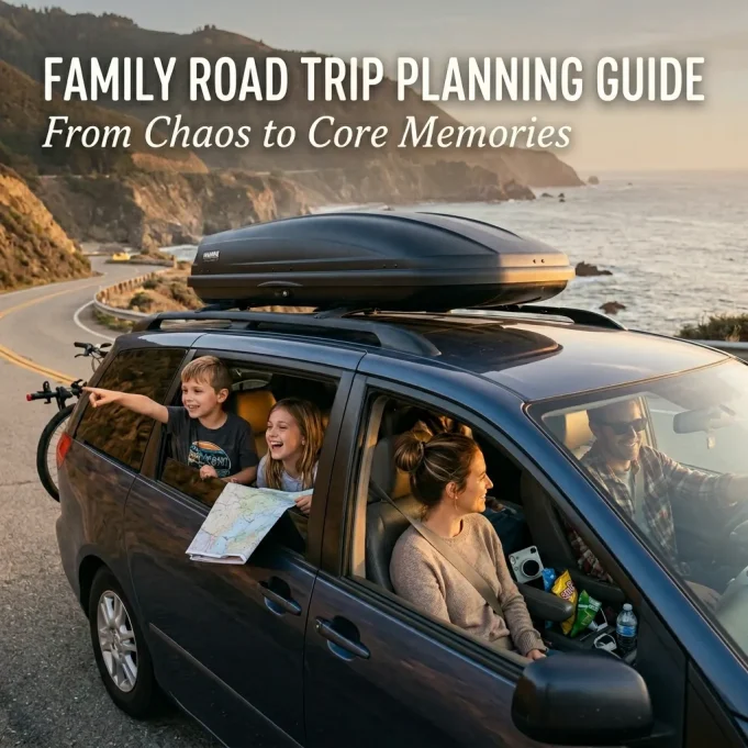 Family Road Trip Planning Guide From Chaos to Core Memories Family Road Trip Planning Guide