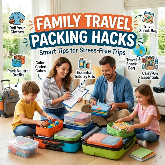 Family Travel Packing Hacks