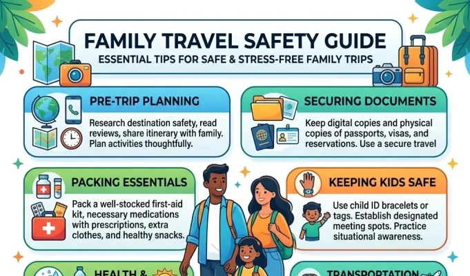 Family Travel Safety Guide: Essential Tips for Safe & Stress-Free Family Trips Family Travel Safety Guide
