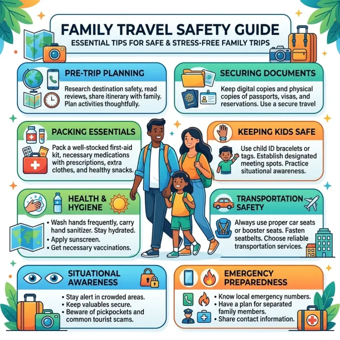 Family Travel Safety Guide Essential Tips for Safe & Stress-Free Family Trips Family Travel Safety Guide