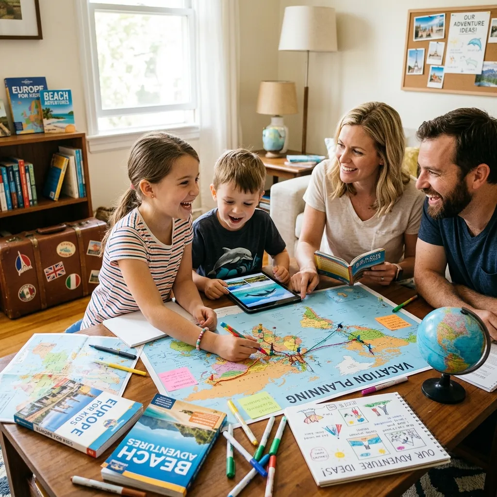 Let Children Help Plan the Vacation